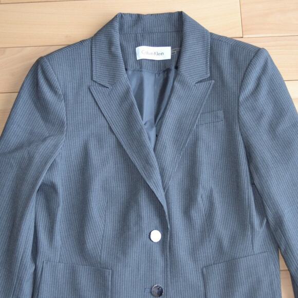 Calvin Klein Blazer Suit Jacket Size 10P - Picture 2 of 4